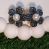 Blue Stone Earrings (Gold-Plated Jaroo)
