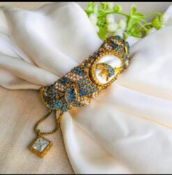 Luxury Turkish Style Gold-Plated Kangan – Bridal Statement Bracelet