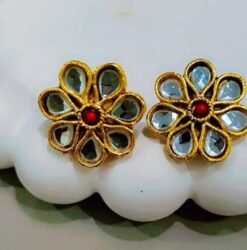 Bahawalpuri Kundan Studs