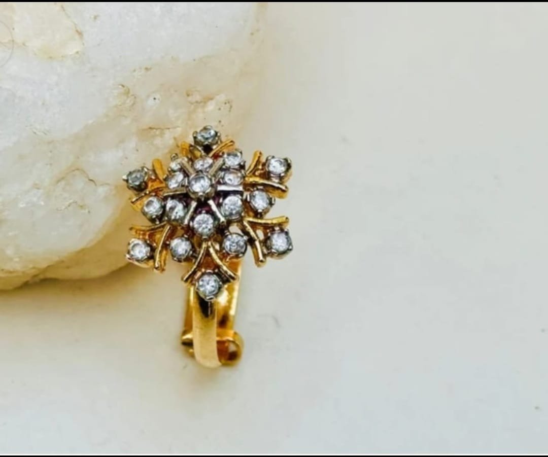 Gold Plated Jarao Ring | Ammara Jewels