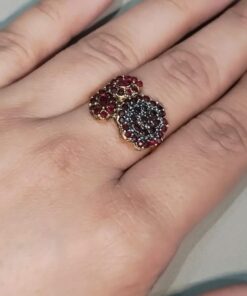Gold Plated Jarao Adjustable Ring | Ammara Jewels