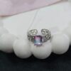 Stainless Steel 925 Quality Adjustable Ring