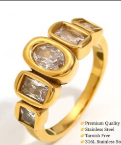 Premium Stainless Steel Ring | Ammara Jewels