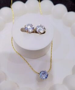 Stainless Steel NeckChain with Studs - ammara jewels
