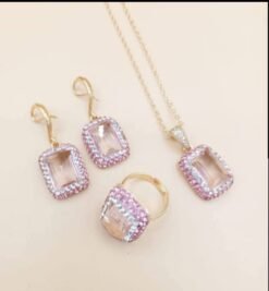 Turkish PendantPendant jewelry  Set with Adjustable Ring -ammara jewels