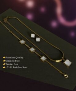 Elegant Stainless Steel Set for Daily Wear