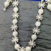 Silver Stone Necklace Set – Ammara Jewels Pakistan