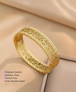 Openable Stainless Steel Bangle for Women | Anti Tarnish Luxury Kada