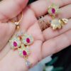 Premium Gold Plated Pendant Set
