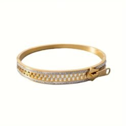 Stainless Steel Handcuff Bracelet | Ammara Jewels
