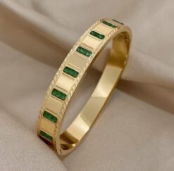 Stainless Steel Handcuff Bracelet | Ammara Jewels