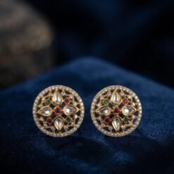 Tayani Stone Studs – Elegant Crystal Finish