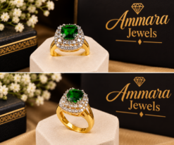 22K Gold Polish Adjustable Ring – Elegant & Stylish Jewelry