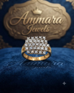 22K Gold Polish Adjustable Ring – Elegant & Stylish Jewelry