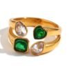 Imported Stainless Steel Ring – Size Adjustable