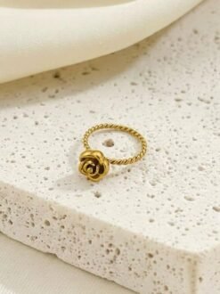 Imported Stainless Steel Ring – Size 8