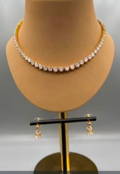 Premium Crystal Stone Necklace Set