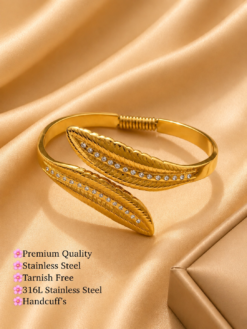 Premium Quality Stainless Steel Handcuff Bracelet – Ammara Jewels