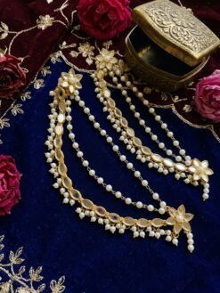 Kundan Earrings with Sahara | Ammara Jewels