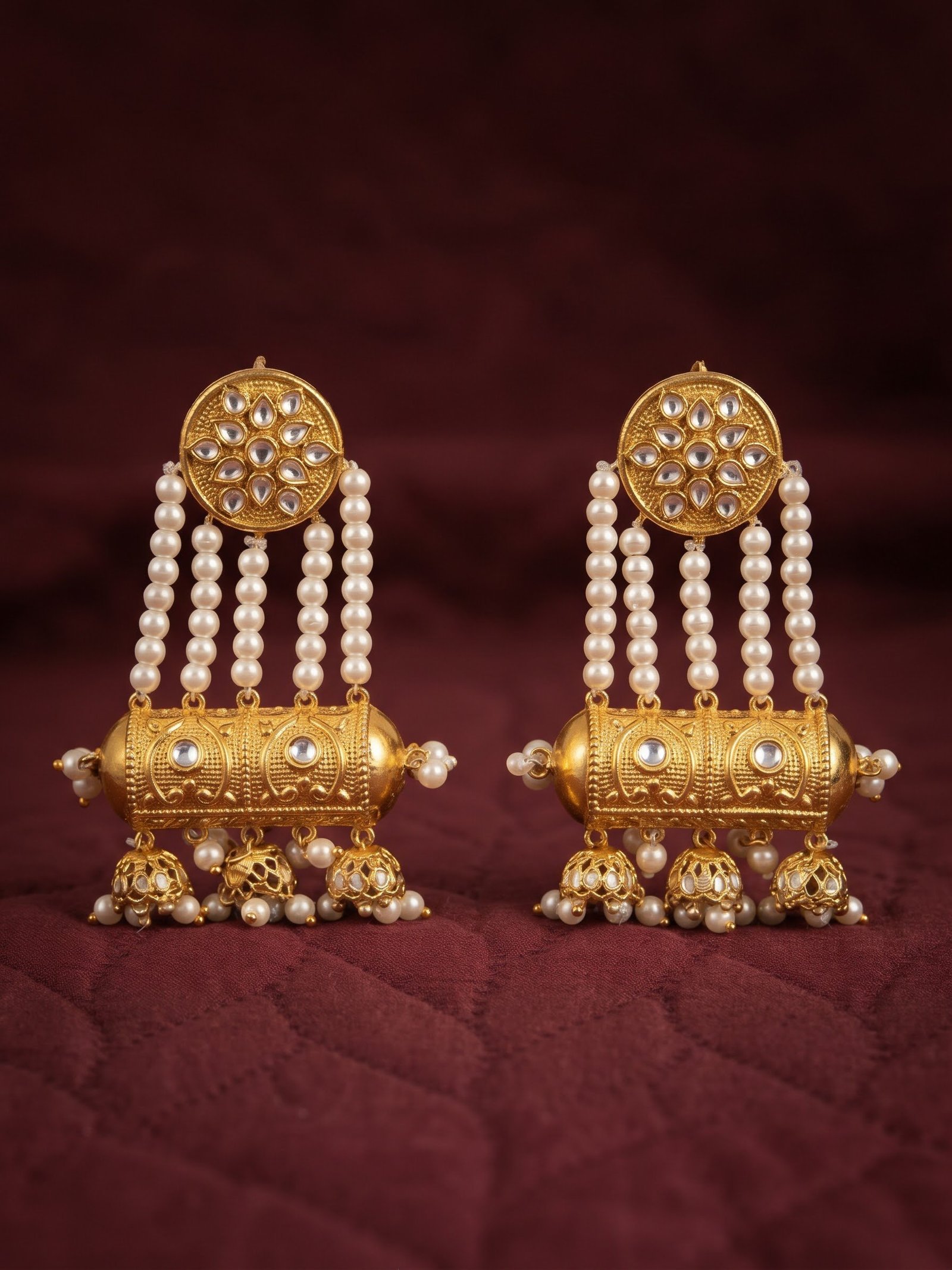 Rajasthani Dholki Earrings