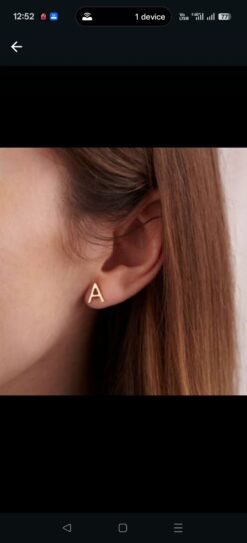 Customized Name Earrings | Ammara Jewels