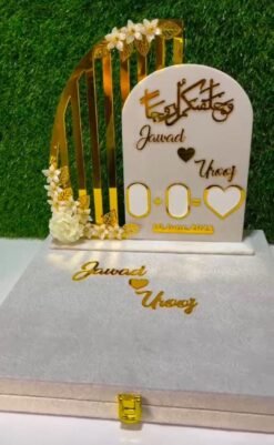 Nikah Frame with Box | Ammara Jewels