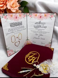 Nikah File Set (Red) | Ammara Jewels