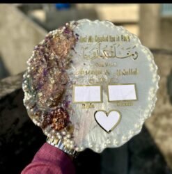 Resin Nikah Tray (10*10 inch) | Ammara Jewels