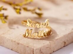 Customized Name Ring | Ammara Jewels