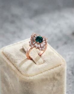 China Gold Polish Adjustable Ring - Ammara Jewels