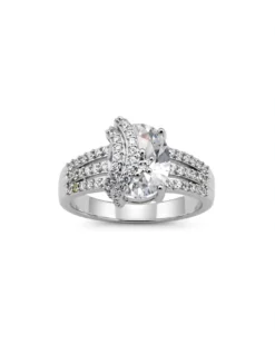 Crystal Stone China Polish Ring – Adjustable - Ammara Jewels